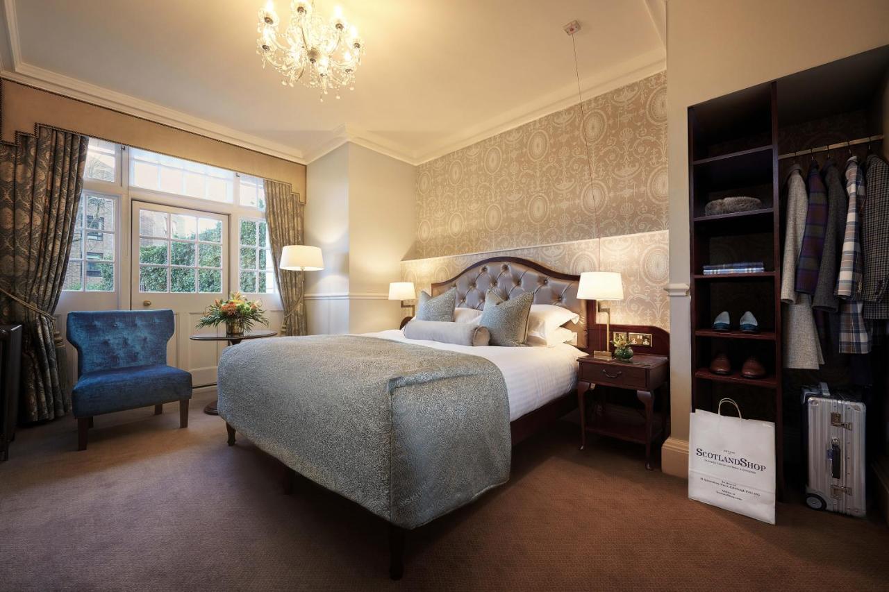 The Bonham Hotel Edimburgo Exterior foto A bedroom at the hotel