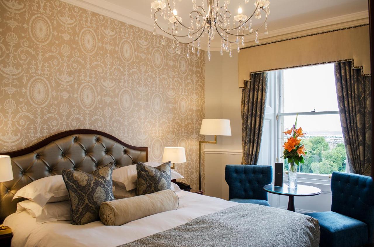 The Bonham Hotel Edimburgo Exterior foto A bedroom at the hotel