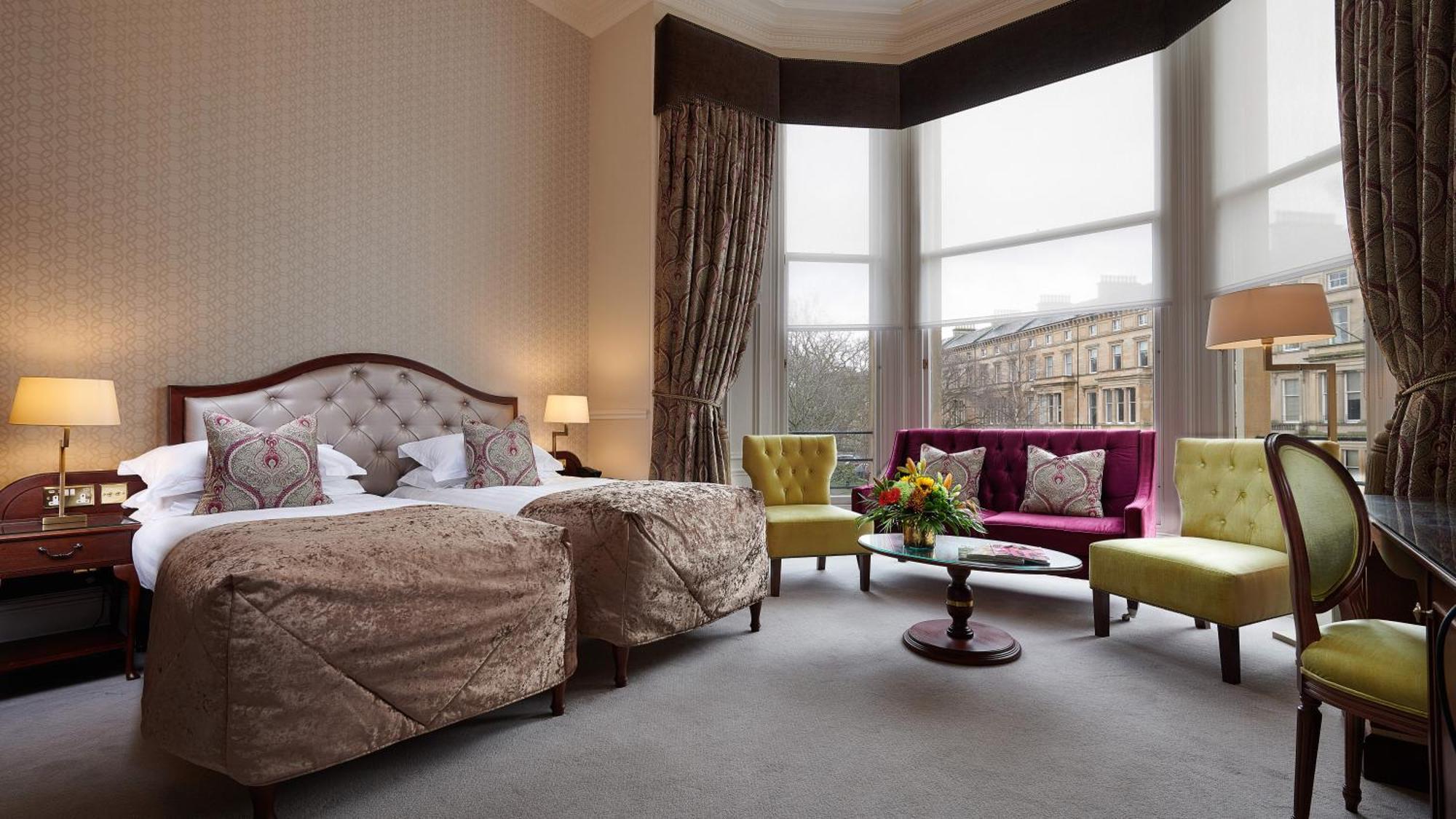 The Bonham Hotel Edimburgo Exterior foto A room at the hotel